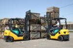 Погрузчики с бензиновыми и дизельными ДВС Komatsu...